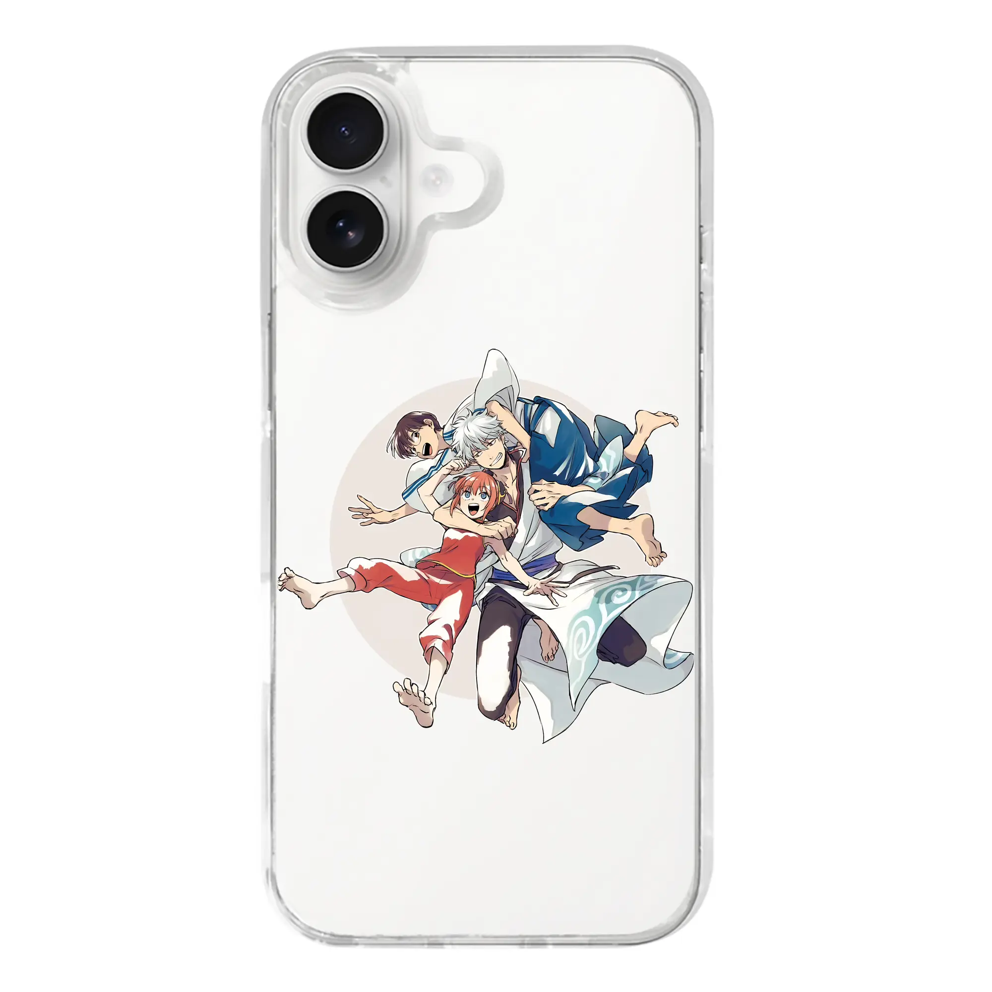 銀魂 グッズ 神楽 - iPhone 17シリーズ 透明スマホケース – 薄型・耐衝撃・精密フィット保護カバー